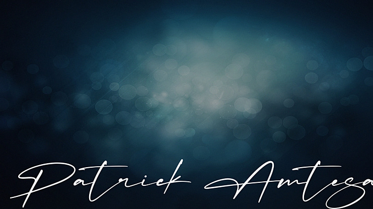Patrick Amtesa Font