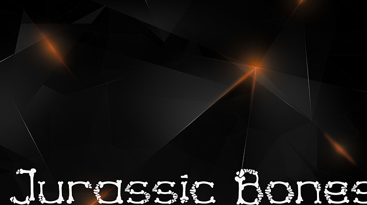Jurassic Bones Font