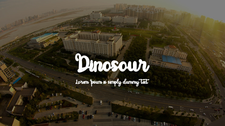 Dinosour Font