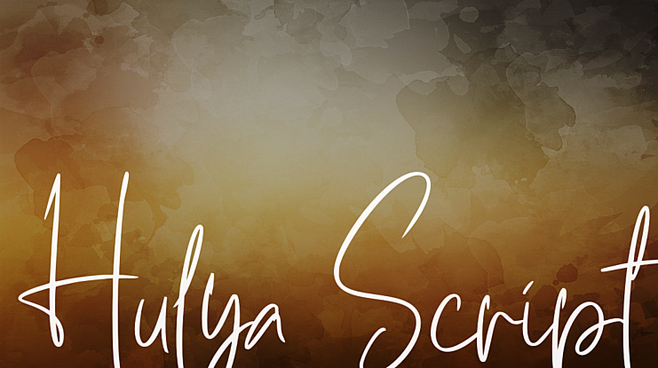 Hulya Script Font