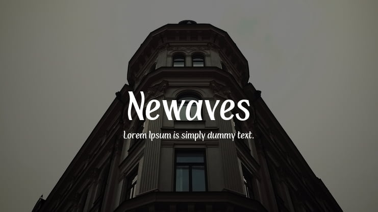 Newaves Font