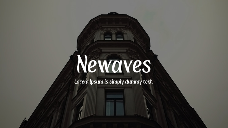 Newaves Font
