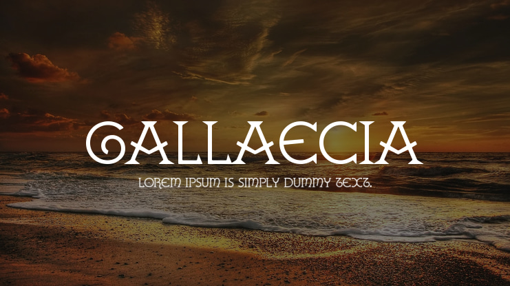 Gallaecia Font