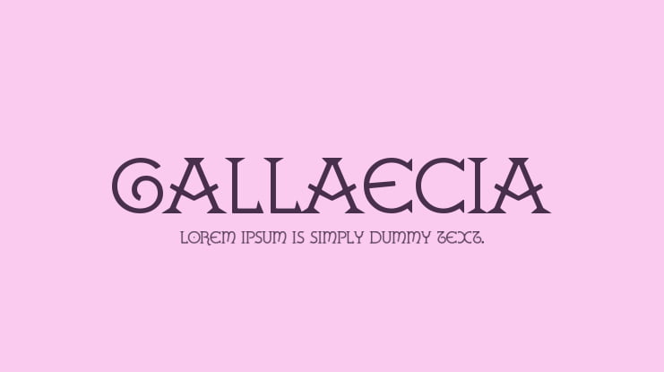 Gallaecia Font