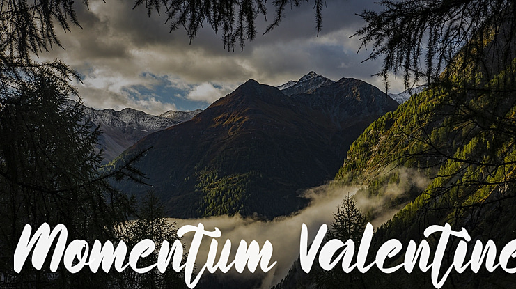 Momentum Valentine Font