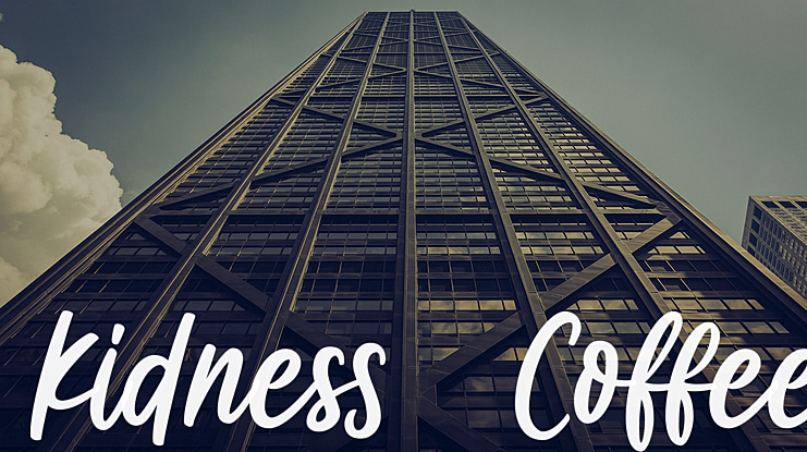Kidness  Coffee Font