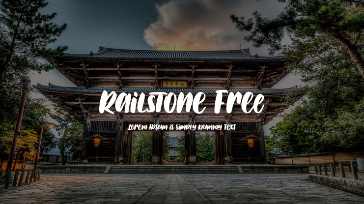 Railstone Free Font