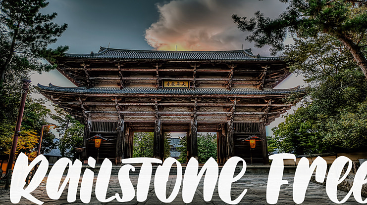 Railstone Free Font