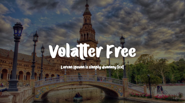 Volatter Free Font