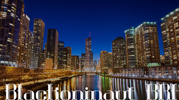 Blackoninaut BRK Font Family