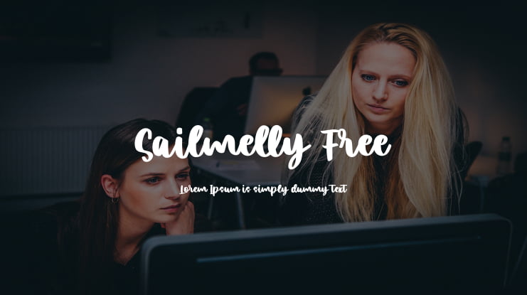 Sailmelly Free Font