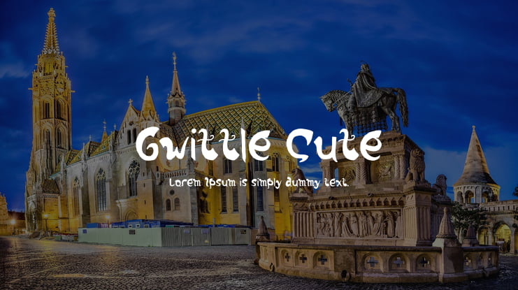 Gwittle Cute Font