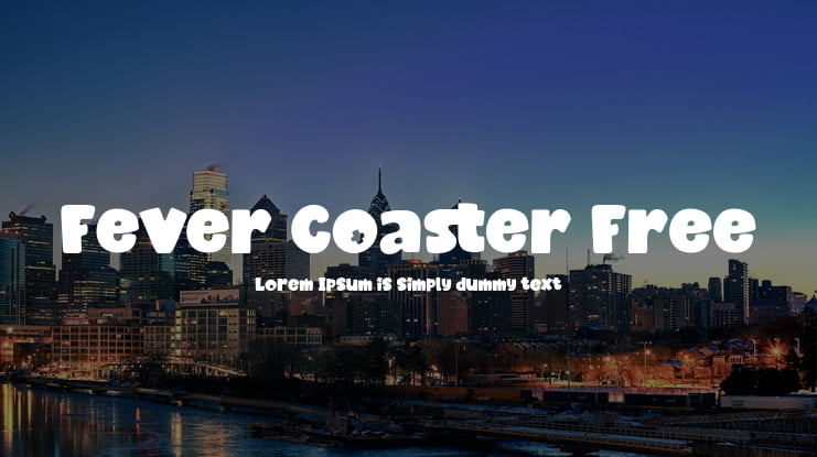 Fever Coaster Free Font