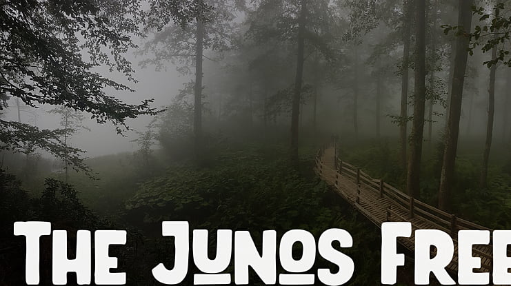 The Junos Free Font