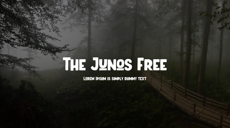 The Junos Free Font