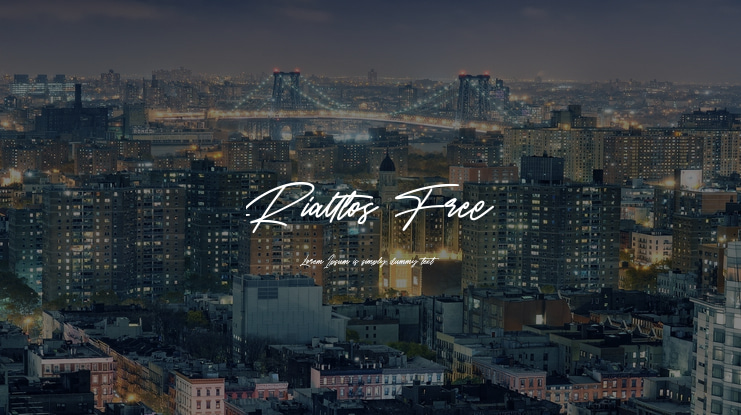 Rialltos Free Font