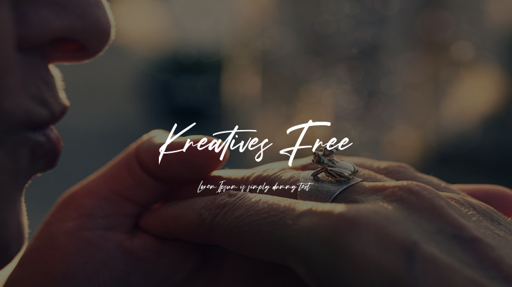 Kreatives Free Font