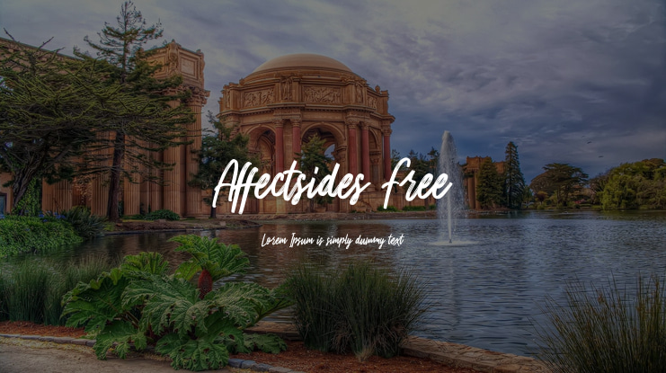 Affectsides Free Font