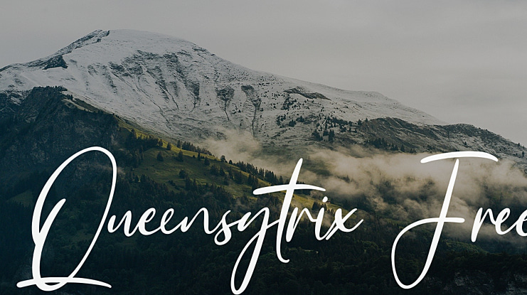Queensytrix Free Font