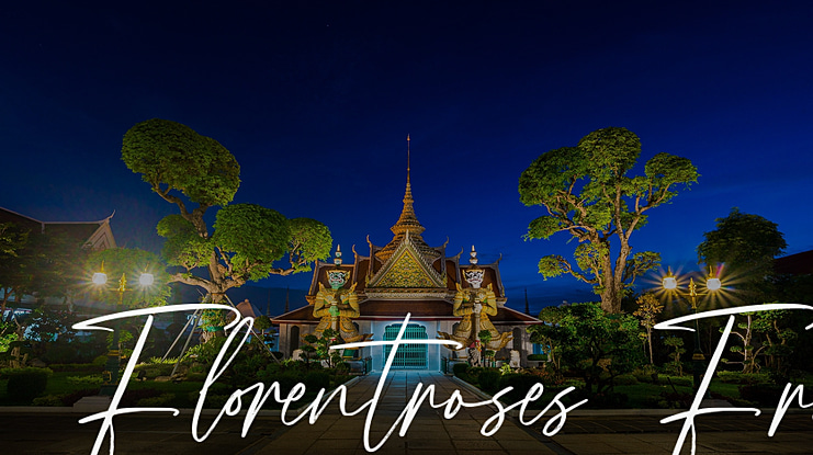 Florentroses Free Font