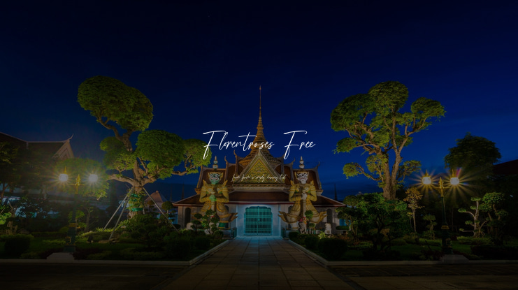 Florentroses Free Font