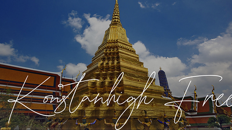 Konstanhigh Free Font