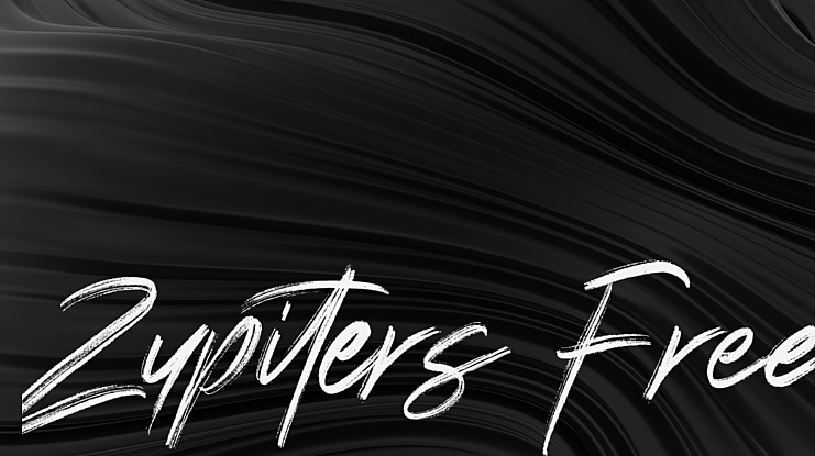 Zupiters Free Font