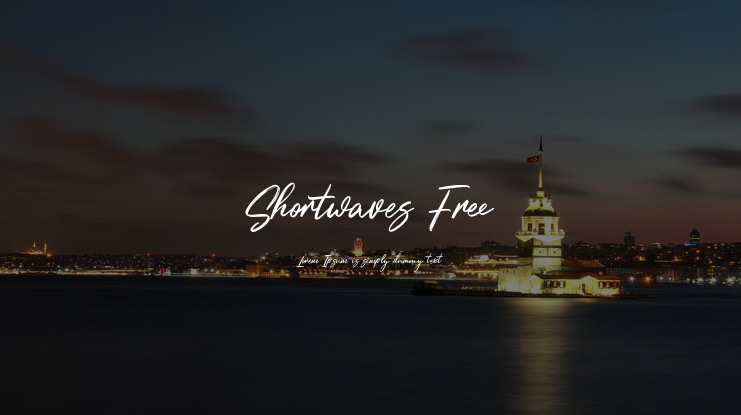 Shortwaves Free Font
