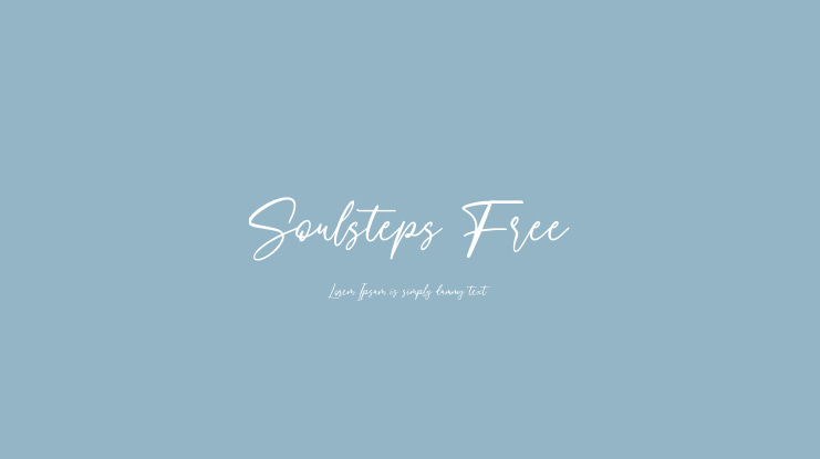 Soulsteps Free Font