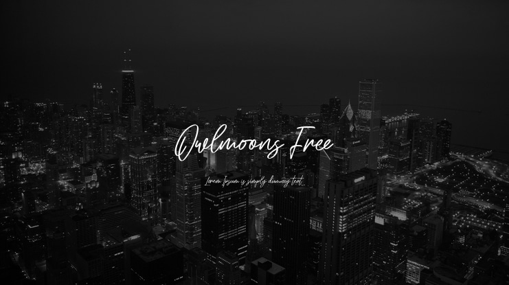 Owlmoons Free Font