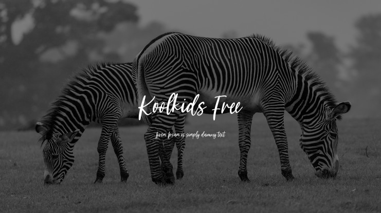 Koolkids Free Font