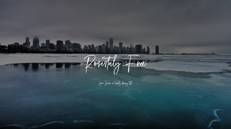 Rosestaly Free Font