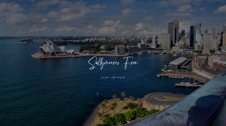 Sallymoores Free Font