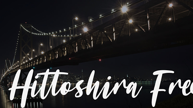 Hittoshira Free Font