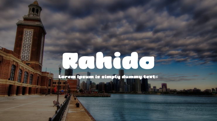 Rahido Font