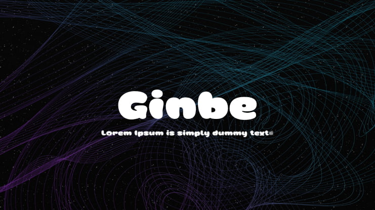 Ginbe Font