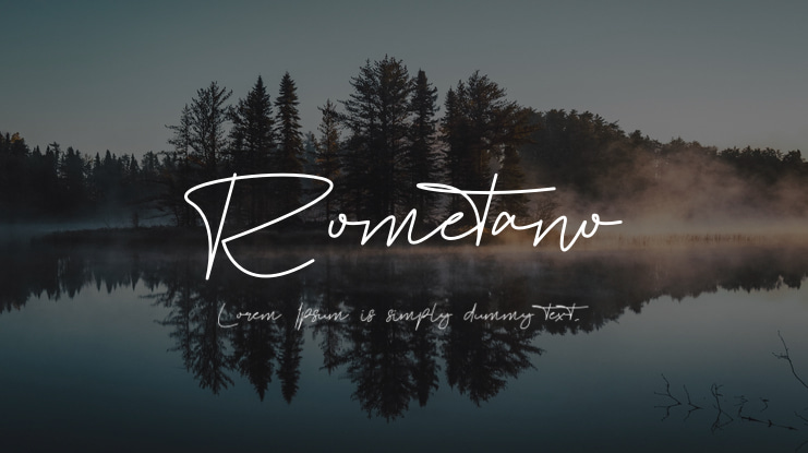 Rometano Font