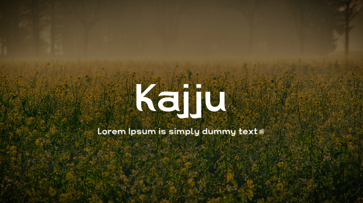 Kajju Font Family