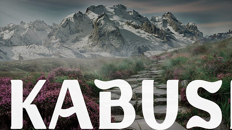 KABUSI Font Family