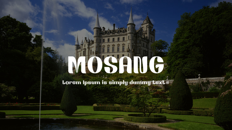 MOSANG Font Family