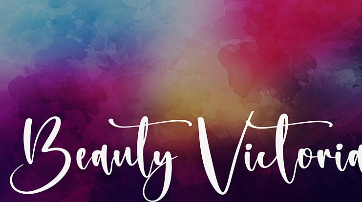 Beauty Victoria Font