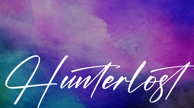 Hunterlost Font