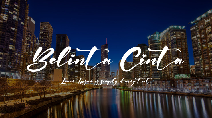 Belinta Cinta Font