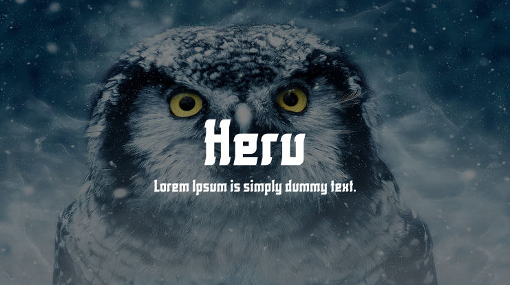 Heru Font