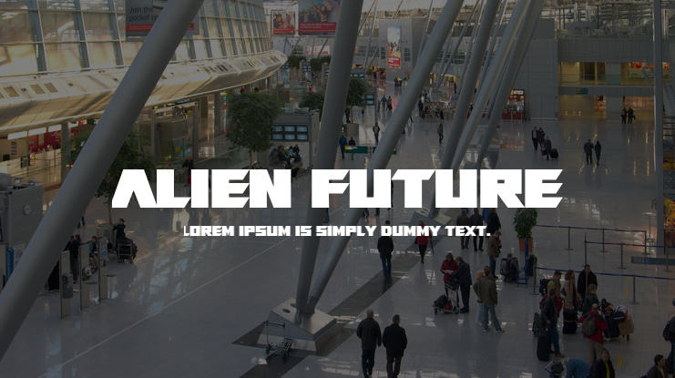 Alien Future Font Family