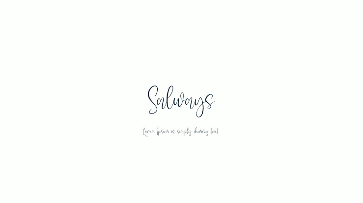 Salways Font