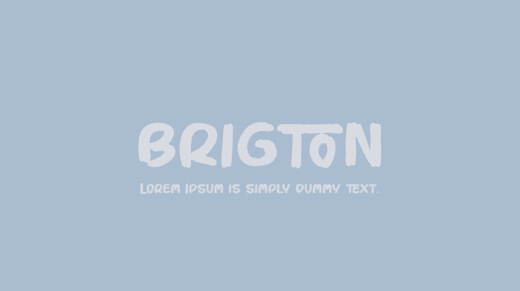 brigton Font