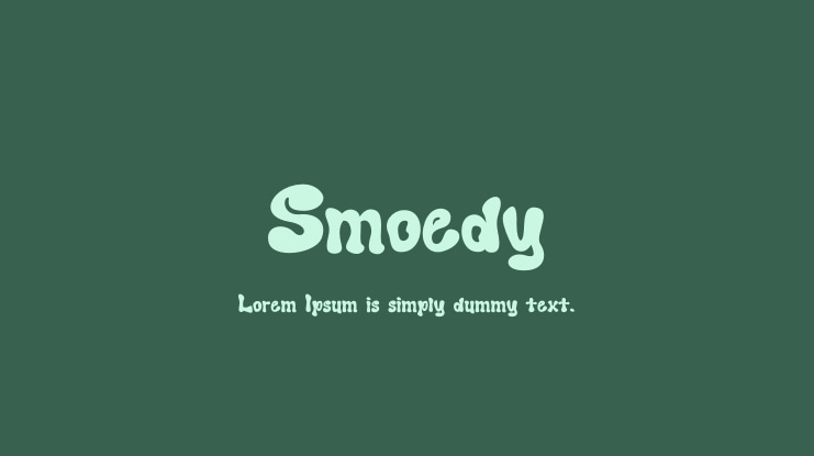 Smoedy Font