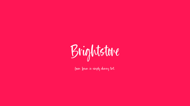 Brightstone Font