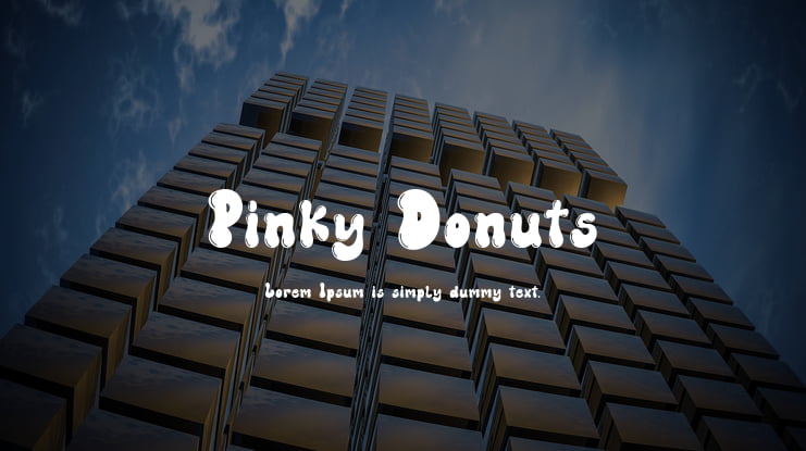 Pinky Donuts Font Family